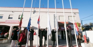Participação no Dia Internacional da Proteção Civil nas instalações da Associação Humanitária dos Bombeiros de Pedrouços